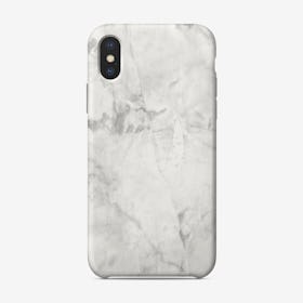 White Marble II iPhone Case