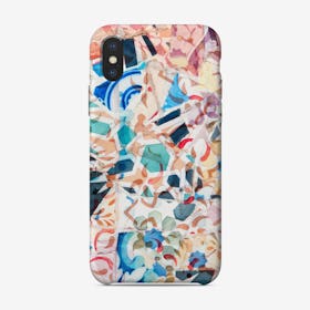 Mosaic of Barcelona VI iPhone Case