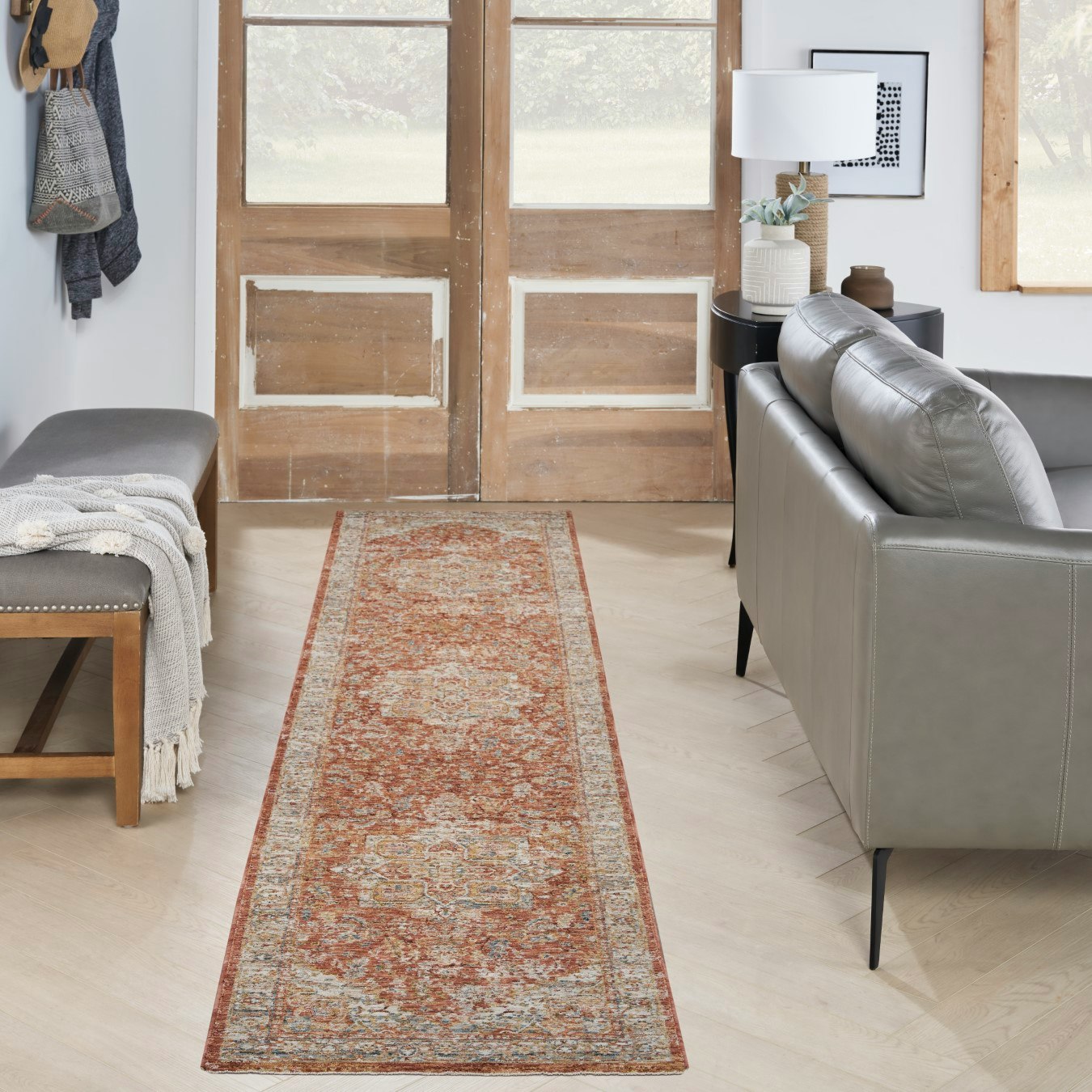 Modern Comfort Rug - Ivory multicolor by Nourison UK