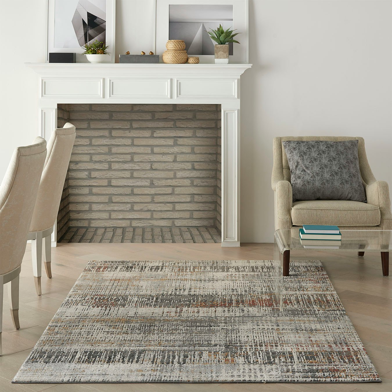 Tangra Area Rug - Multicoloured by Nourison UK