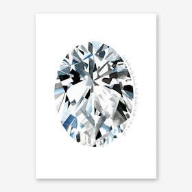 Diamond Friend Art Print