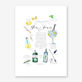 Gin and Tonic Art Print
