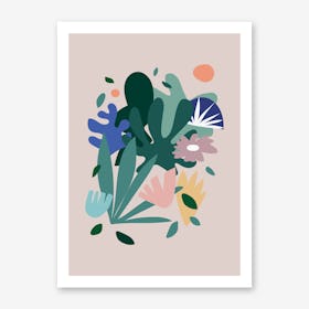 Pop Botanica Art Print