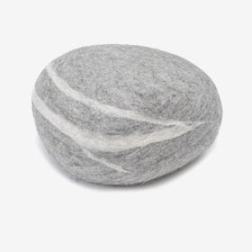 Carl-Felt Stone Sitting Ball in Light Grey