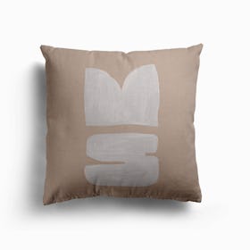 Mid Century Brown Ii Canvas Cushion