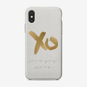 Love You More iPhone Case