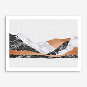 Marble Landscape I Art Print