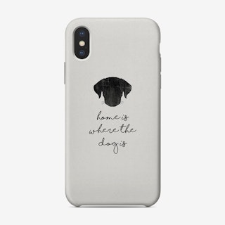 Home Is Where The Dog Is Phone Case