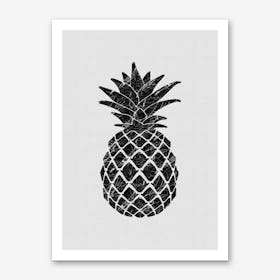 Marble Pineapple V Art Print