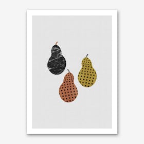 Scandi Pears Art Print
