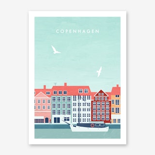 Copenhagen Art Print