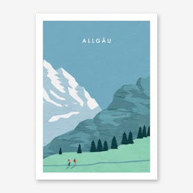 Allgäu Art Print