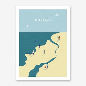 Nordsee Art Print