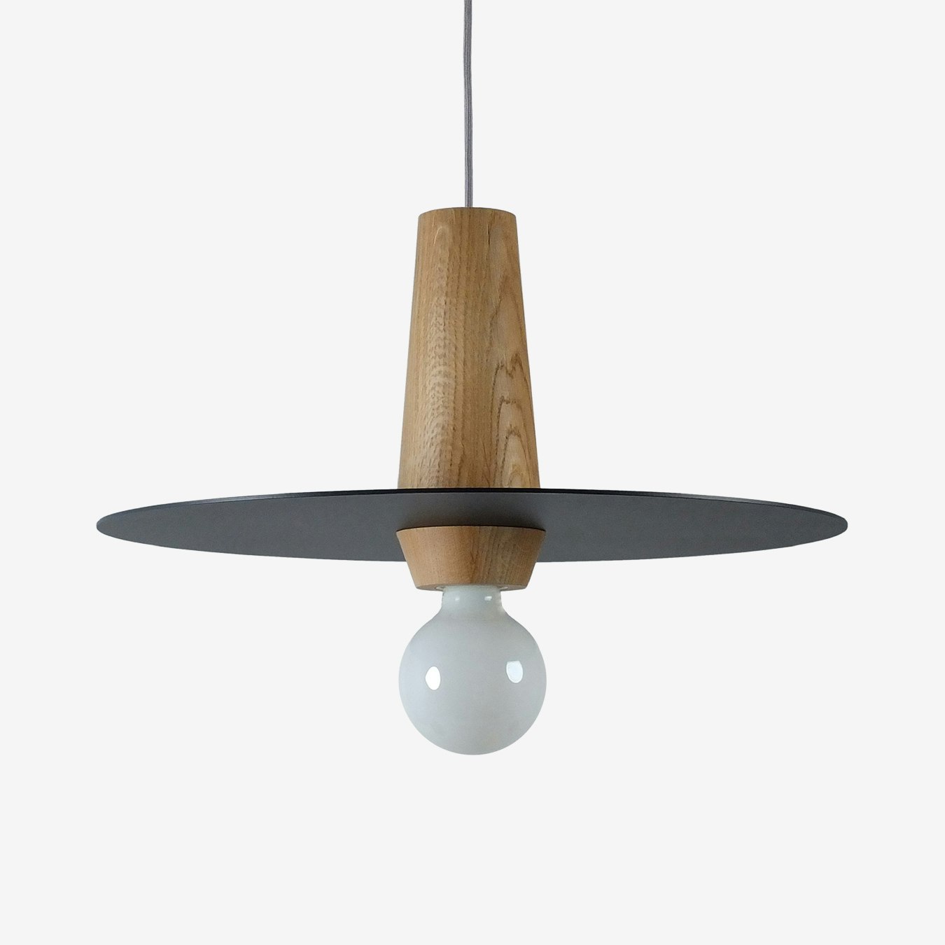 Disco 40/20P Pendant Light - Slate Grey by Dreizehngrad