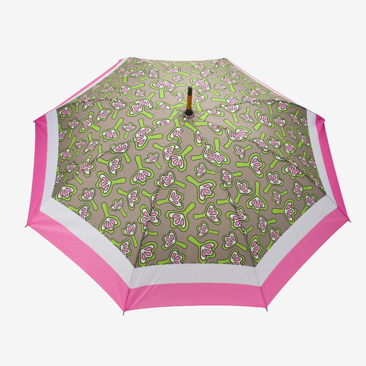 large pink umbrella