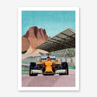Formula 1 Art Print
