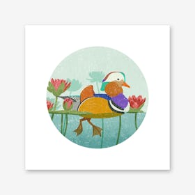 Mandarin Duck Art Print