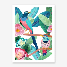 Birds of Spring Art Print