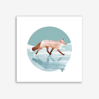 Run Foxy Run Art Print