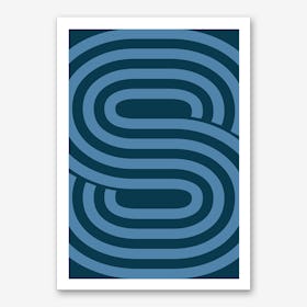 Labyrinth Abstract Art Print