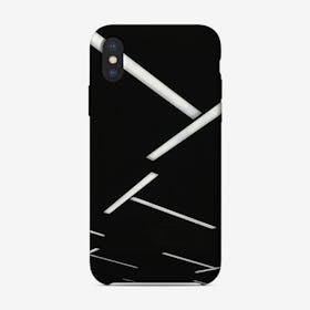 Geometrical Black and White iPhone Case