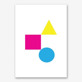 Geometric Shapes Art Print