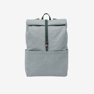 Backpack in Oyster and Malachite