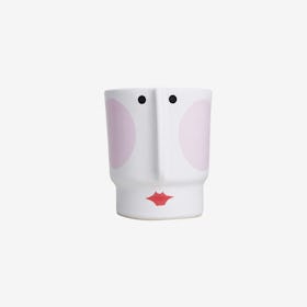 Hedvig Ceramic Pot Small / Pink