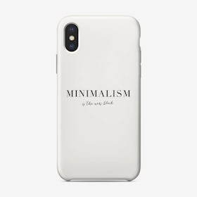 Minimalism Phone Case