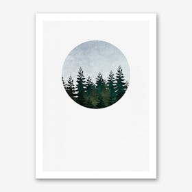 Evergreen Art Print