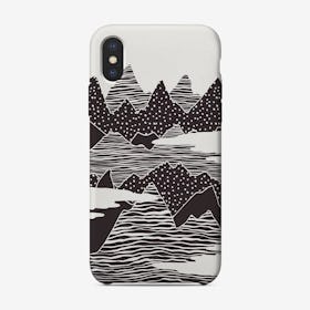 Mountain Peaks iPhone Case