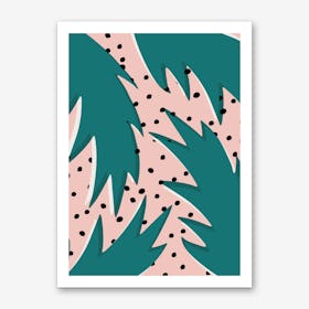 Palms Leaves Art Print