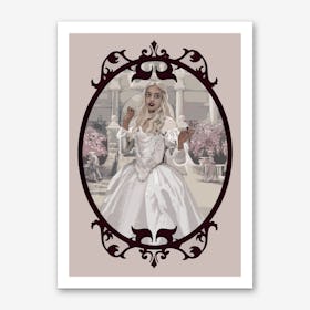 White Queen Art Print