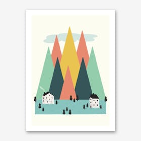 The High Mountains Art Print