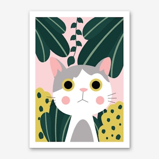 Jungle Cat Art Print