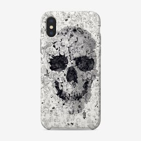Doodle Skull Phone Case