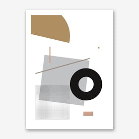Minimal Geometric 1 Art Print
