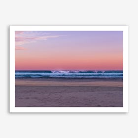 Dusk Beach Art Print