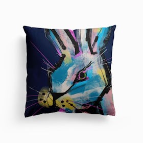 Hare Canvas Cushion