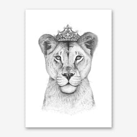 The Lioness Queen Art Print
