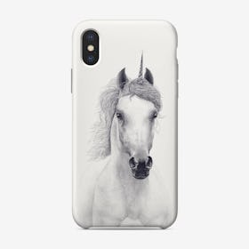 White Unicorn Phone Case