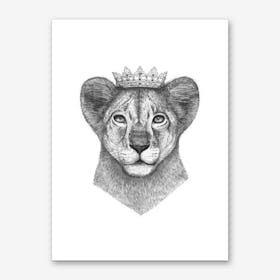 The Lion Prince Art Print
