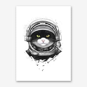 Cosmic Cat Art Print