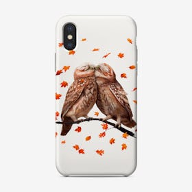 Autumn Owls Phone Case