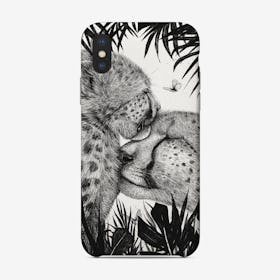 Cheetah Love Phone Case