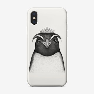 The Queen Penguin Phone Case