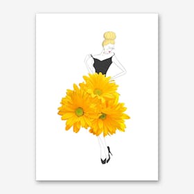 Fashion Chrysanthemums Art Print