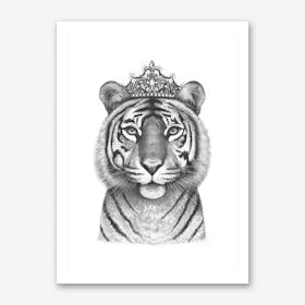 The Tigress Queen Art Print