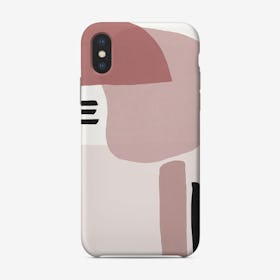 Pink Abstract Phone Case