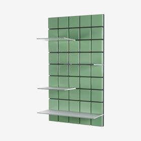 Confetti Monochrome Shelf - Pale Green